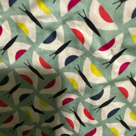 Tea collection Mondrian Butterflies girls size 7 dress with side pockets NWOT - Picture 4 of 7